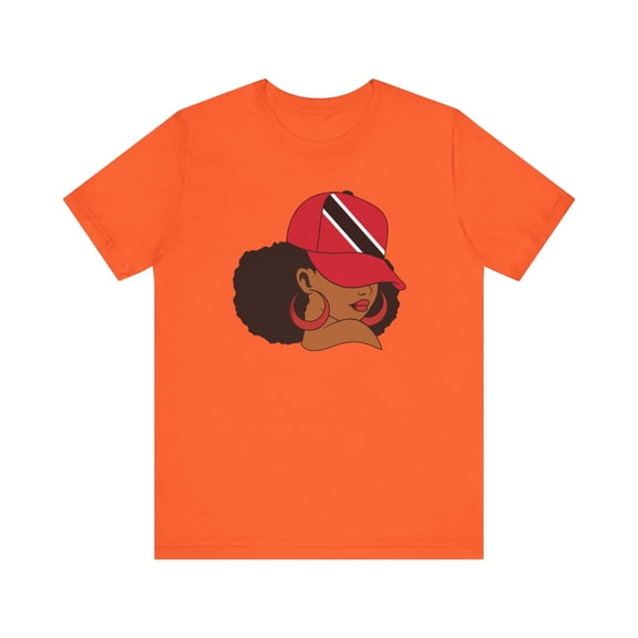 Trinidad T-Shirt for Women | Trinidad Flag Cap Girl Tee | Trinidadian Gift | Carnival Trip Shirt