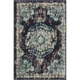 thumbnail image 1 of Unique Loom Penrose Center Medallion Rug2' 2 x 3' Rectangle Navy Blue/Beige, 1 of 1