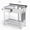 Stainless Steel-D, variant on Commercial Floor Mop Sink, Seamless Welding Stainless Steel Utility Sink with High Splash Guard