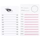 thumbnail image 1 of 2pcs Pallet Pallet Holder Professional Lajas Artista Eyelash Placa de extensión, 1 of 6