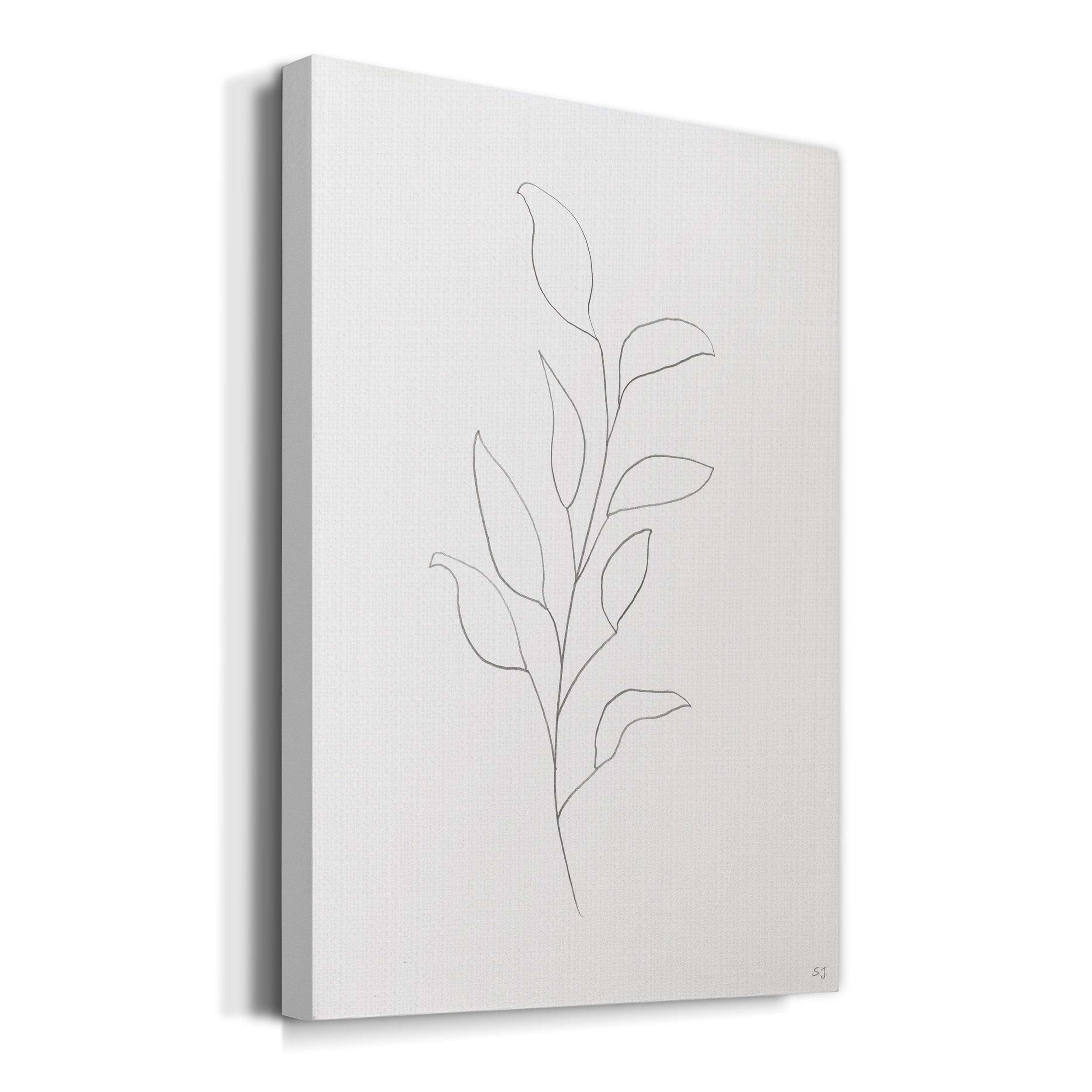 Botanical Gesture VI Premium Gallery Wrapped Canvas - Ready to Hang - 24 x 36