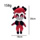 thumbnail image 1 of TV Hazbin Hotel (2024) Peluche de cosplay del pato Alastor rojo de terror, 1 of 5