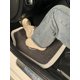 thumbnail image 4 of Alfombrilla de coche con aro de alambre, universal, para conducción principal, bonita alfombrilla de suelo con forma de camelia, antideslizante, antisuciedad, alfombrilla protectora para coche, 4 of 5