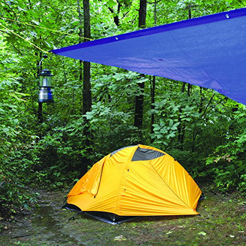 Camping & Shelters Boat 12-Feet x 16-Feet Ideal for Tarpaulin Canopy Tent RV Or Pool Cover Perfect for Backpacking Performance Tool W6011 Reinforced Water Resistant Multi Purpose Blue Tarp 4mil 