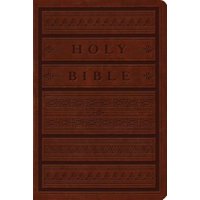 Single Column Heritage Bible-ESV-Engraved Mantel Design