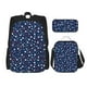 thumbnail image 1 of Disketp Colorful Stars Mochila Estampada de Gran Capacidad con Lonchera y Estuche, Set de 3 Piezas para Estudiantes, 1 of 7