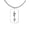 Silver, variant on Messianic , Yeshua, Named By a Angel From God, Verticle Jesus In Hebrew, Adjustable Dog Tag, Adjustable Cable Chain, Hypoallergenic-Safe, No Nickel, Lead, or Cadmium In The Metal ©2023