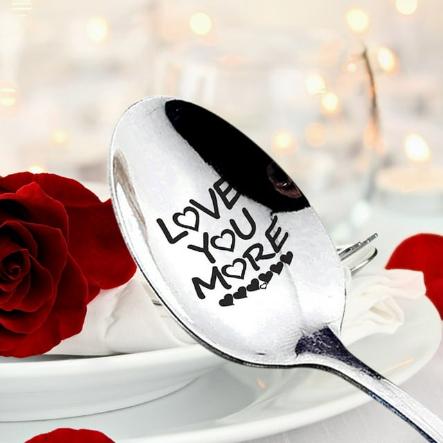 Apmemiss Stainless Steel Milk Coffee Spoons Dessert Ice Cream Fruit Spoon Teaspoon Accessories Tableware Gift