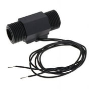 Whoamigo FS-131 Plastic Magnetic Water Flow Control Sensor 0.75-5 L/min Water-proof Black