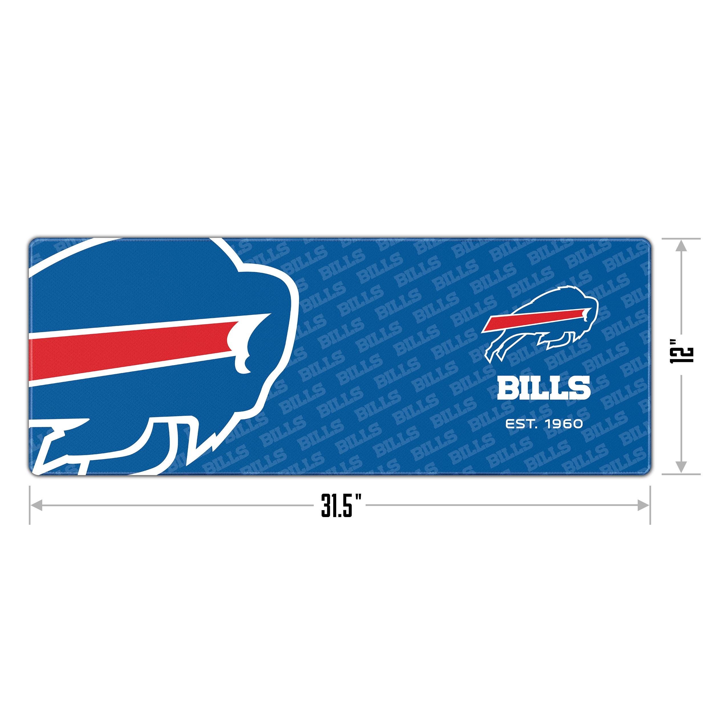 YouTheFan NFL Buffalo Bills Logo Series Desk Pad SMU