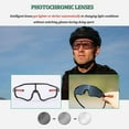 thumbnail image 6 of ROCKBROS Sports Sunglasses Men Women Cycling Photochromic UV400 with Myopia Frame, 6 of 9