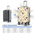 thumbnail image 4 of Yiaed Vegetable Print Travel Luggage Cover Suitcase Protector Fits 18-32 Inch Luggage Wheel Covers Patterned Elastic Luggage Anti-scratch（No luggage）（No luggage）-, 4 of 5