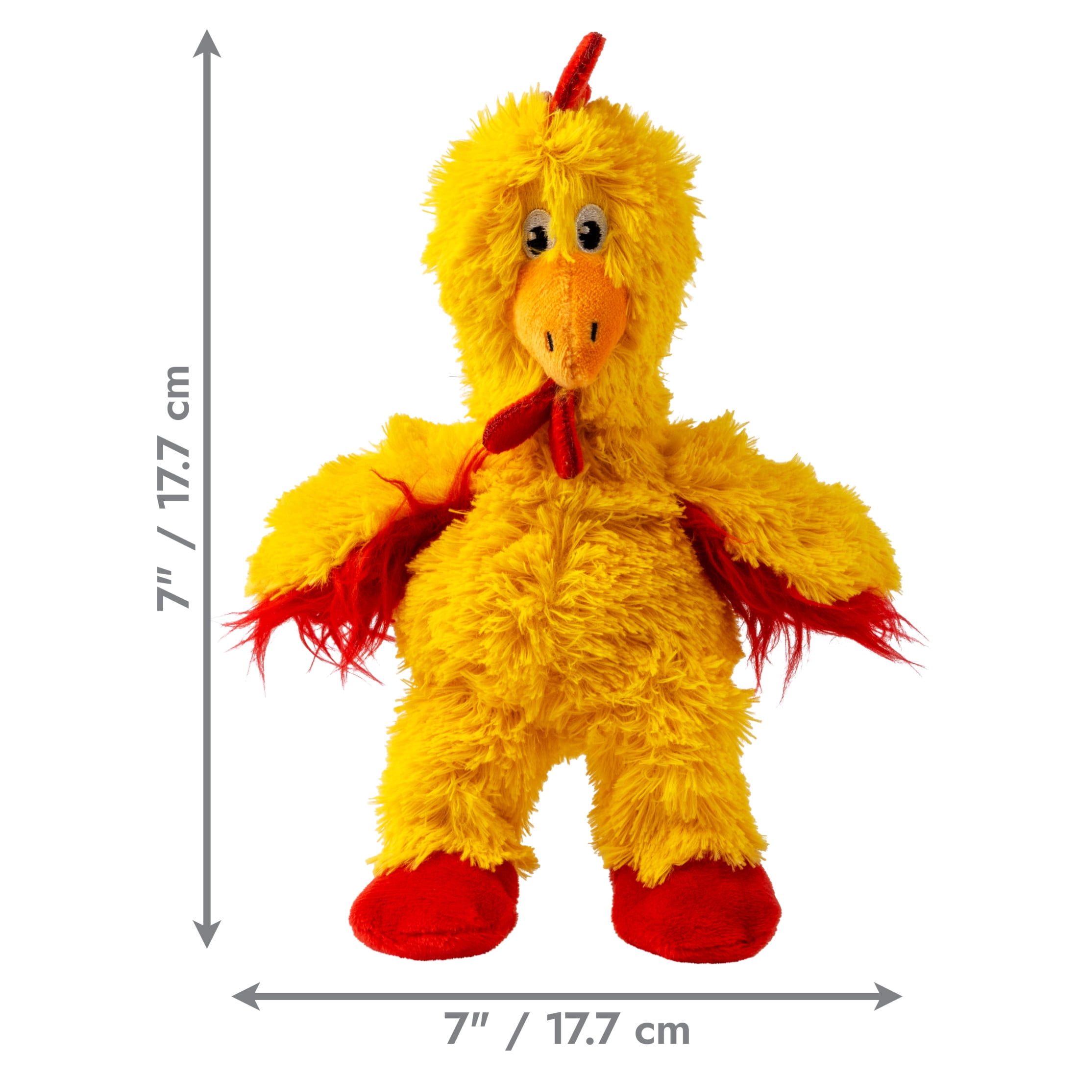 KONG® Knots Squeaker Dog Toy, Chicken, Small