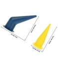 thumbnail image 4 of Mobutofu 5 Pcs Embouts de Calfeutrage Design Professionnel pour Applications Murales Externes, 4 of 5