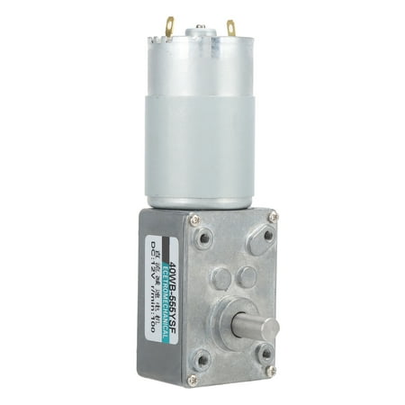 

Turbine Worm Gear Motor DC Large Torsion Low Speed Control Small 2Way DC12V XD40WB555YSF100rpm/min