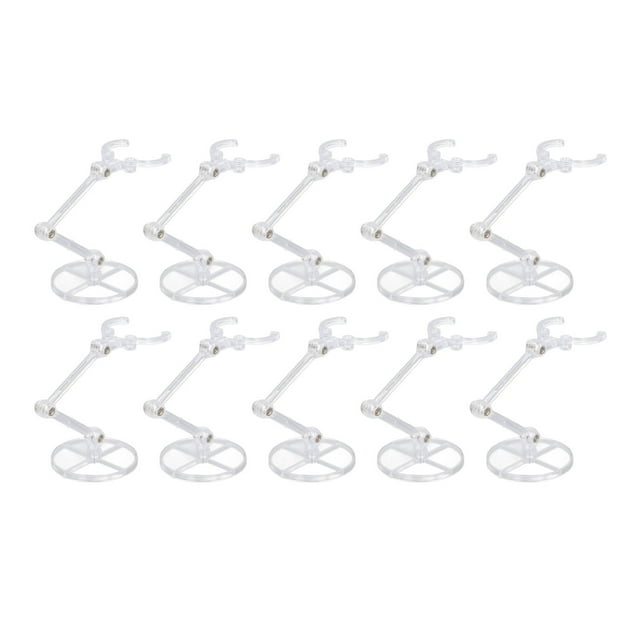 10 Sets Doll Stand, Action Figure Stand Set Doll Display Holders Doll Support Frame for 6 Inch Models