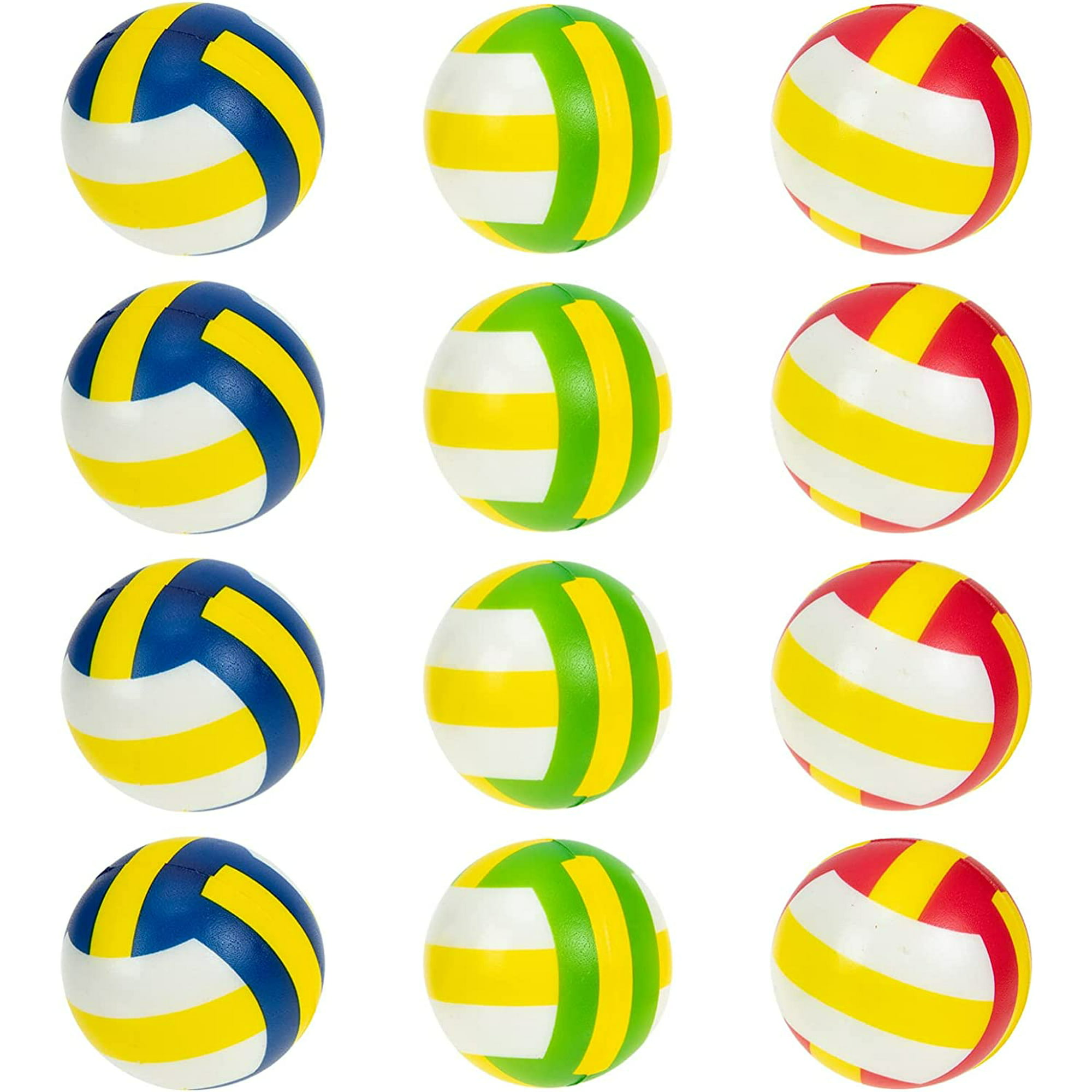 12pcs Mini Stress Balls Fingertip Toys Funny Volleyball Ornament Sports  Balls Decompression Toys Sloe Toy Sensory Fidget Toys ( Mixed Color ) |  Walmart Canada