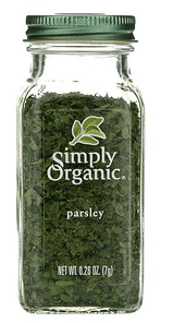 Simply Organic Parsley Leaf - Organic - .26 oz