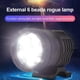 thumbnail image 2 of Motorcycle 6 LED Waterproof Auxiliary Headlight Moto LED Spotlights Lamp Auxiliary Headlight Motorcycle Equipments Accessories, 2 of 5
