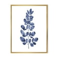 thumbnail image 1 of Designart Navy Blue Eucalyptus II FLOAT FRAME WALL ART, 1 of 4