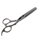 thumbnail image 5 of Acero Inoxidable Salon Black Professional Hair Cutting Thinning Shear Hairdressing Hair Styling Tool Set Soporte Para Reposa 6. Yinane  Tijeras de pelo de acero inoxidable, 5 of 8