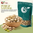 thumbnail image 5 of NY SPICE SHOP Pistachios Unsalted In Shell - 1 Pound - Raw Pistachios - Plain Pistachios - Whole Pistachios in Shell, 5 of 7