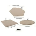 thumbnail image 3 of Natural Stone Look Stepping Stones for Outdoor Walkways and Landscaping Mutiple Shape Fadeproof and Slip Resistant, 3 of 8
