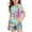 Hot Pink, variant on NAISIBABY Girls Graphic T-Shirt (3-14T), Short Sleeve Tie-Dye Prints Crew Neck Summer Casual Fashion Tees Red 13T