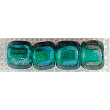 - Mill Hill Glass Pebble Beads 5.5mm 30/Pkg-Bottle Green