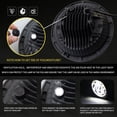 thumbnail image 4 of 1 Uds faro LED para coche 7in 500W redondo tipo V faro Super, 4 of 8