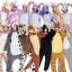 thumbnail image 1 of Pijamas de dibujos animados de animales Siaman Tianma Dinosaurio arcoíris Diablo negro Ropa de hogar para hombres y mujeres Otoño e invierno, 1 of 3