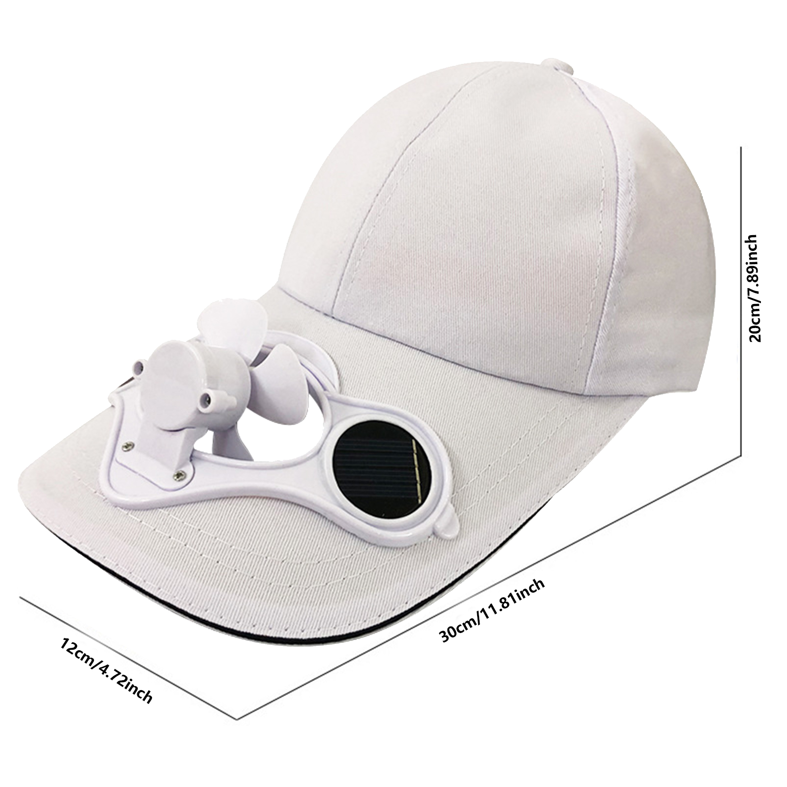 Binduo Solar Fan Hat Outdoor Sports 