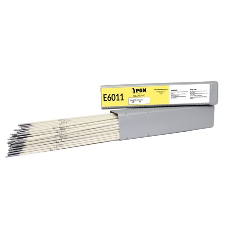 PGN E6011 Welding Rod 1/8" 10LB – 1/8 Welding Rods, AC/DC Versatility Welding Sticks, All-Position Welding Electrode, Stick Electrodes - 770456, 31105