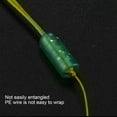 thumbnail image 4 of 10Pcs Fly Line Loop Connectors Anti-winding Wear-resistant Compact Size Good Tensile Strength Tear-proof Multipurpose Soft Flexible Braided Fly Fishing Loop Connectors Fishing Supplies, 4 of 7