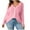 Pink, variant on FAIWAD Women's Cardigan Sweaters Fall Oversized Open Front Button V Neck Lightweight Knit Outerwear