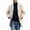 Beige, variant on Men's Casual Woolen Overcoats Notched Lapel Single Breasted Warm Long Coats Winter Classic Solid Color Peacoat with Pockets
