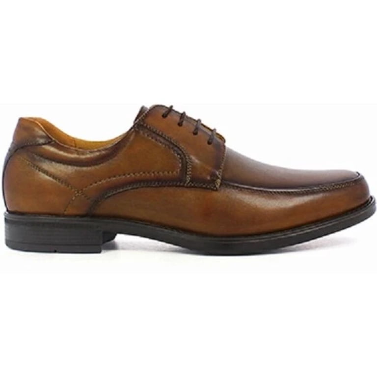 Florsheim Mens Shoes Midtown Moc Toe Oxford Cognac Leather  display picture 3