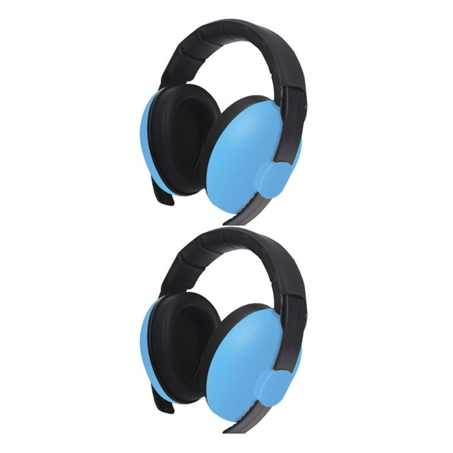 2x 1 Pieza de Orejeras Antirruido para Y Niños, Protectores Auditivos Plegables, Orejeras de 0 a 5