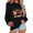 Black Fall Fashion Must Haves, variant on Winter Saving Talove Long Sleeve Shirts for Women Graphic Printed Sweatshirt Fall Fashion Must Haves Crewneck Casual Fall Womens Tops Dressy Casual Plus Size Christmas Shirts