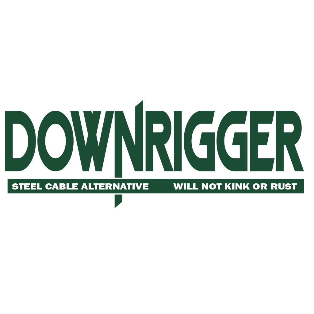 FINS Braids Downrigger Steel Cable Alternative Non-Corrosive Braided Fishing Line, 200 lb 150 Yds