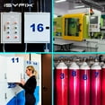 thumbnail image 4 of iSYFIX Reflective Blue Vinyl Numbers Stickers – 6 Inch Self Adhesive (2 Sets)- Premium Decal Die Cut and Pre-Spaced for Mailbox, Signs, Window, Door, Cars, Trucks, Homes, Businesses, 4 of 6
