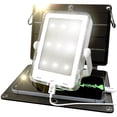 thumbnail image 1 of Banco de energía solar PRAANA de 5000 mAh con panel de 7 W y luz de 800 lúmenes, 1 of 9