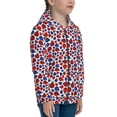 thumbnail image 5 of Kdxio Ladybugs Pattern Kids Boys Girls Zip Up Hoodie 3D Printed Hooded Sweatshirt Hoody Coat with Pocket 7-12 Y-Medium, 5 of 6
