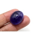 thumbnail image 3 of 26.4 Cts Natural Tanzanite cabochon, High Quality Oval, Flat Back Gemstone for Tanzanite Engagement Ring - Pendant - Tanzanite Jewelry, 3 of 4