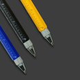 thumbnail image 4 of Multi-Function Tool Pen for Spirit Level Scale Touch Screen 6In1 Metal Ballpoint Pen Yellow, 4 of 10