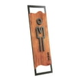 thumbnail image 3 of Señal de baño 3D para mujeres y hombres, señal de identificación, señalización para puerta de baño, símbolo de inodoro, señal de inodoro para tienda perfecl  baño, 3 of 8