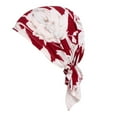 thumbnail image 5 of 2Pcs Women's Soft Chemo Cancer Wrap Headscarf Hat Headwear Loss, 5 of 6