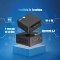 thumbnail image 3 of Intel NUC 13 Arena Canyon Kit NUC13ANHi7 (12-Core i7-1360P Iris Xe Graphics) With Thunderbolt 4, USB 3.0, Wi-Fi 6E AX211 (Gig+) Wireless, Bluetooth 5.3 - Barebone, 3 of 6