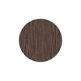 thumbnail image 6 of Modern Wood Living Room Entertainment Tulane Round Pedestal - Brown, 6 of 10