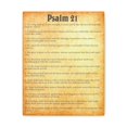 thumbnail image 1 of Scripture Walls Psalm 21 Chapter Gold Bible Canvas Christian Wall Art Ready to Hang Unframed, 1 of 6
